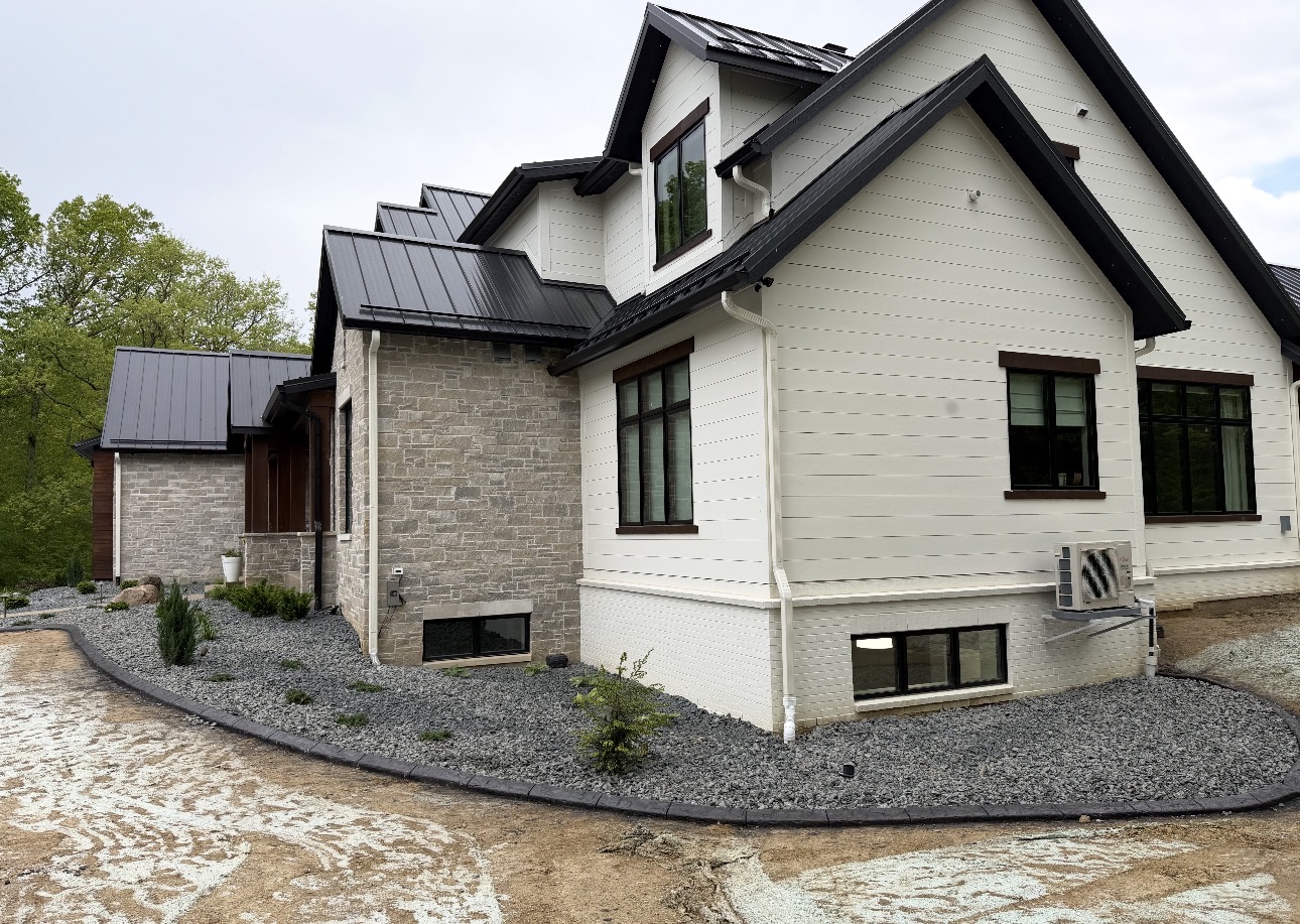 Daylight view of featured Bradley's Landscaping estate project