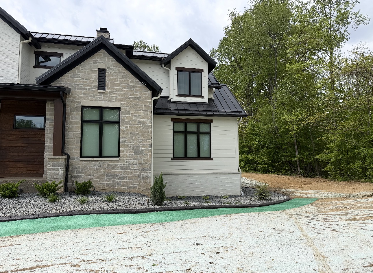 Daylight view of featured Bradley's Landscaping estate project